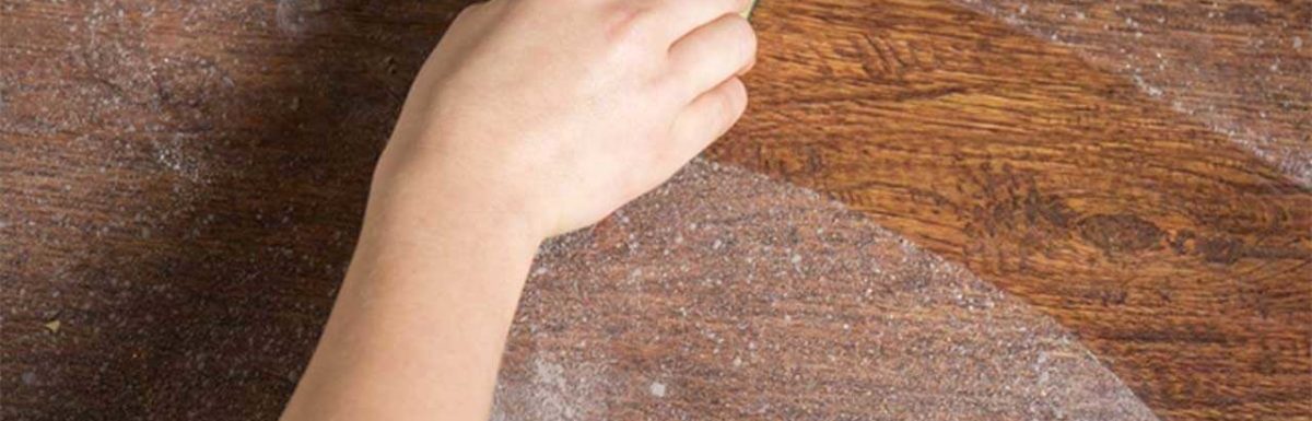 Så mye støver gulvsliping (egentlig)