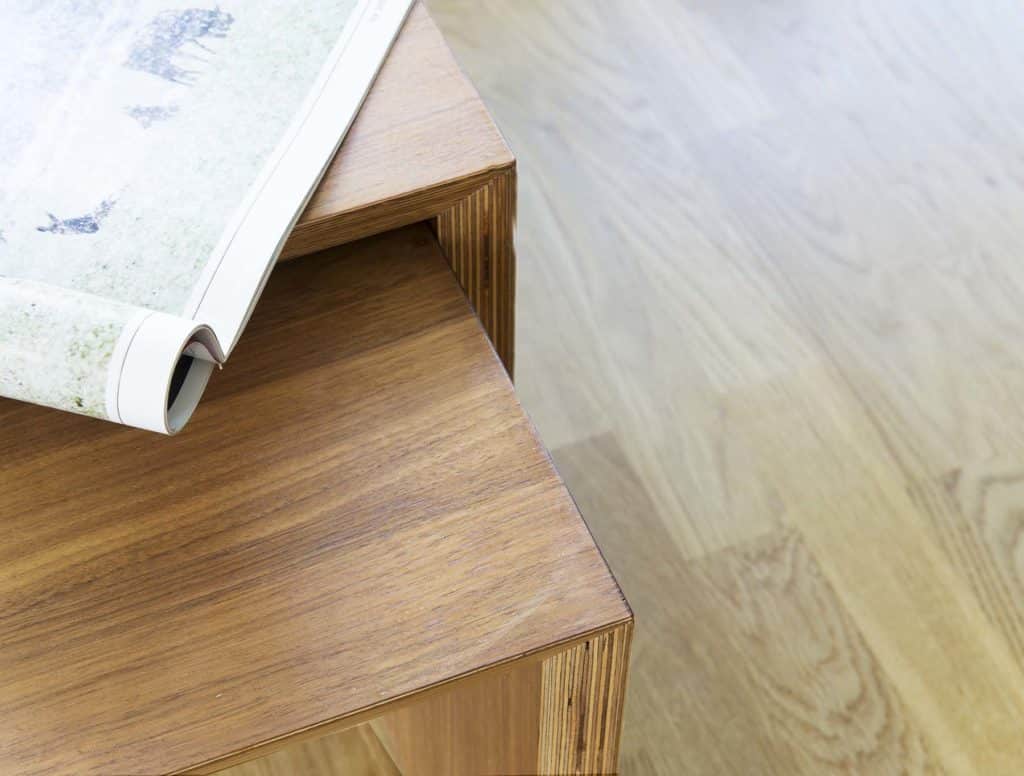 Træna gulvbehandling på eik