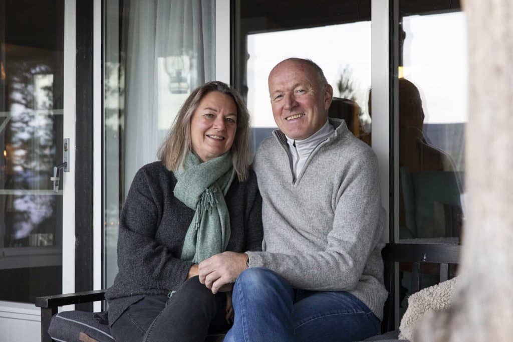 Gulvsliping på hytte